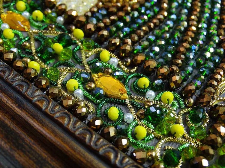 Набор вышивки хрустальными камнями «Святой Серафим Саровский» — картинка 3