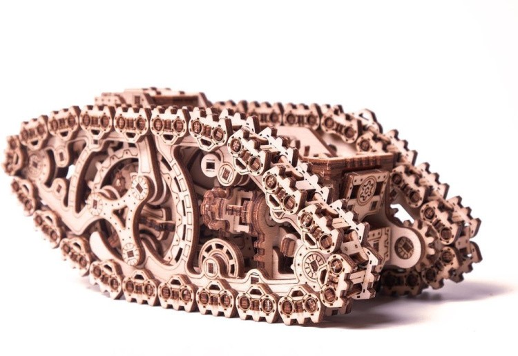 Механическая сборная модель «Стим Танк», Wood Trick — картинка 2