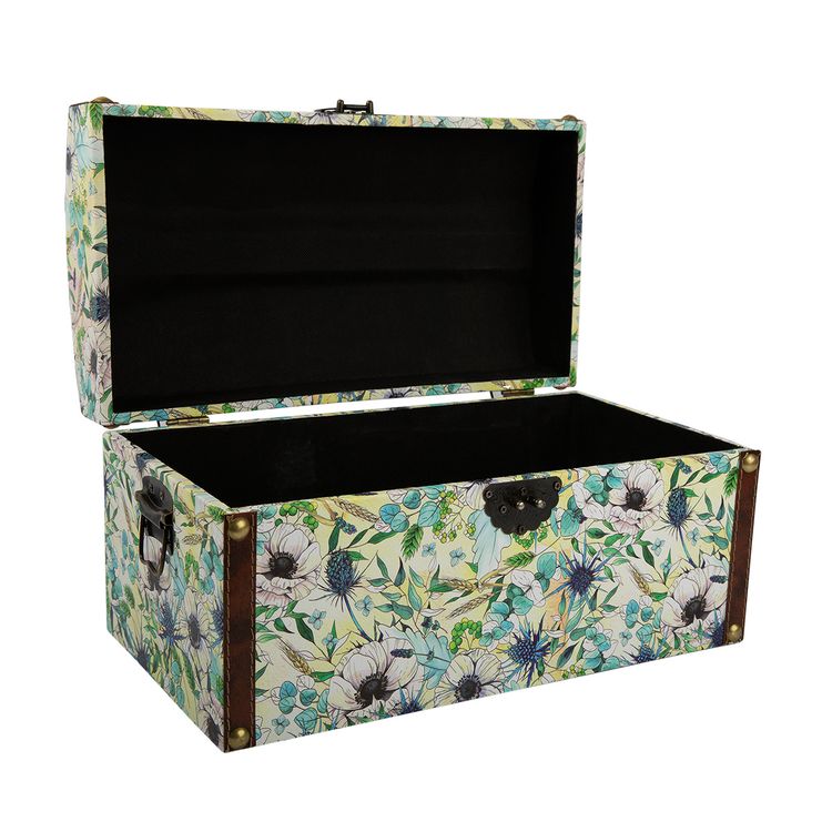 Шкатулка-сундучок «Белые цветы», 39х21х21 см, Gamma — картинка 2