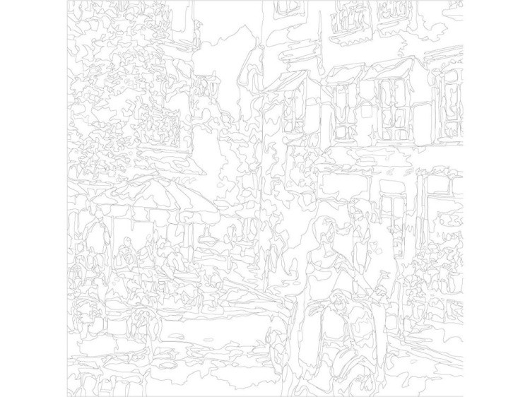 Картина по номерам «Городской пейзаж» — картинка 3