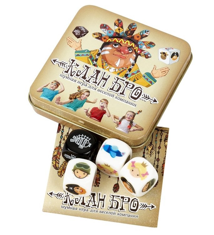 Настольная игра «Клан Бро» — картинка 3