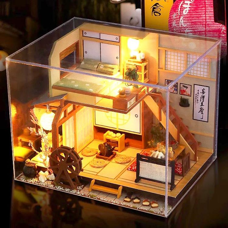 Сборная модель Румбокс. Миниатюрный Японский домик — картинка 4