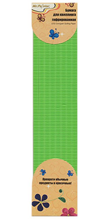 Бумага для квиллинга гофрированная Mr.Painter ССР 01-13-40 (Оранжевый) — картинка 2