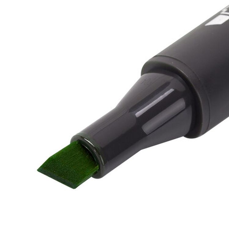 Маркер для скетчинга двусторонний 1 мм - 6 мм BRAUBERG ART CLASSIC, цвет: абсент — картинка 3