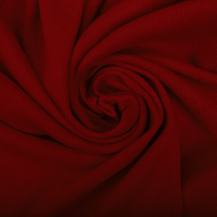 Ткань трикотаж Кашкорсе с лайкрой, 3 м x 120 см, 220 г/м², цвет: красный, TBY