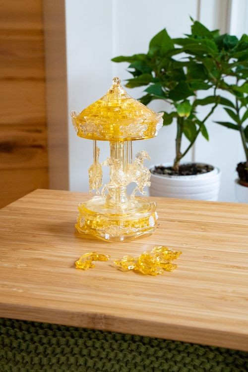 3D Головоломка «Золотая карусель», Crystal Puzzl — картинка 4