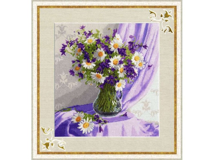 Набор для вышивания «Сиреневый натюрморт» — картинка 2