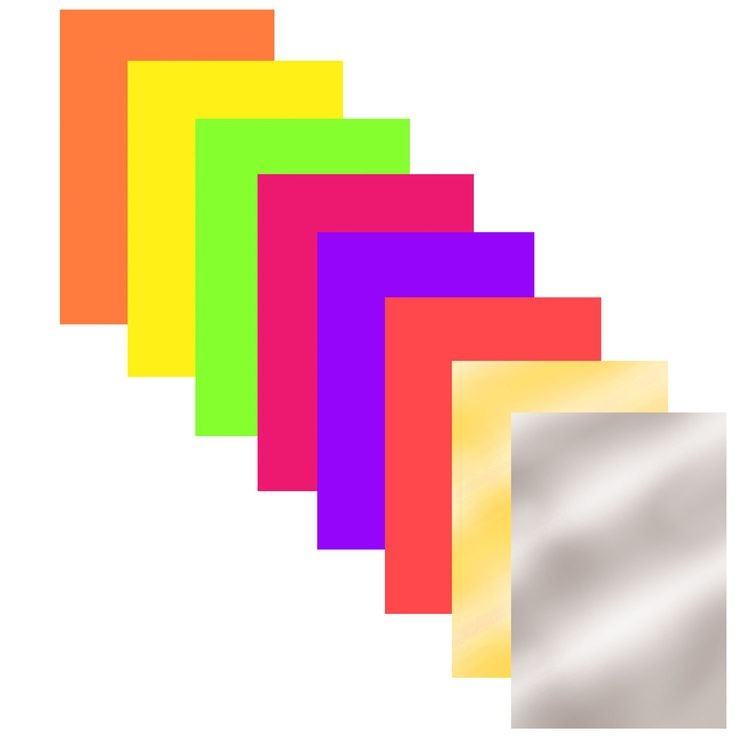 Цветная бумага А4 флуоресцентная мелованная «Корабль», 8 листов, 8 цветов, Brauberg — картинка 2