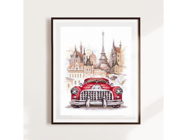 Набор для вышивания «Ретро-автомобиль. Бьюик» — картинка 5