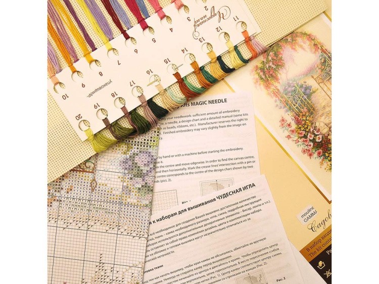 Набор для вышивания «Садовая калитка» — картинка 4