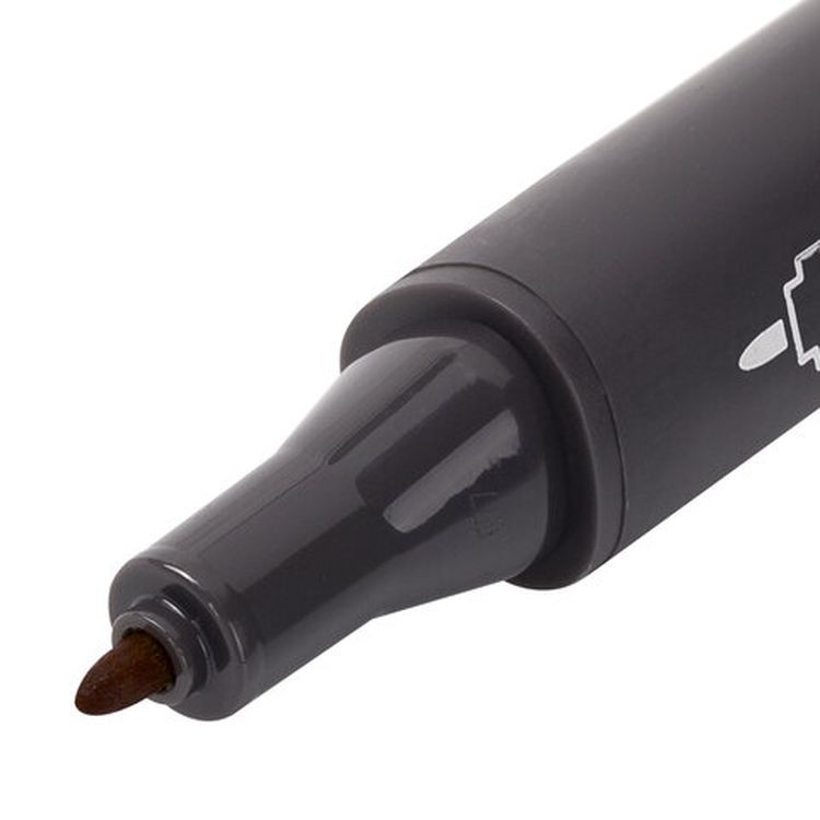 Маркер для скетчинга двусторонний 1 мм - 6 мм BRAUBERG ART CLASSIC, цвет: светло-коричневый — картинка 4