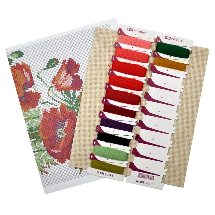 Набор для вышивания «Полевые маки» — картинка 3