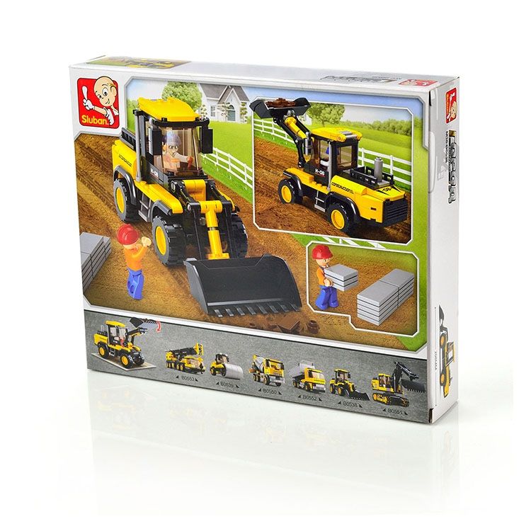 Конструктор «Строительная техника. Вилочный погрузчик», 212 деталей — картинка 5