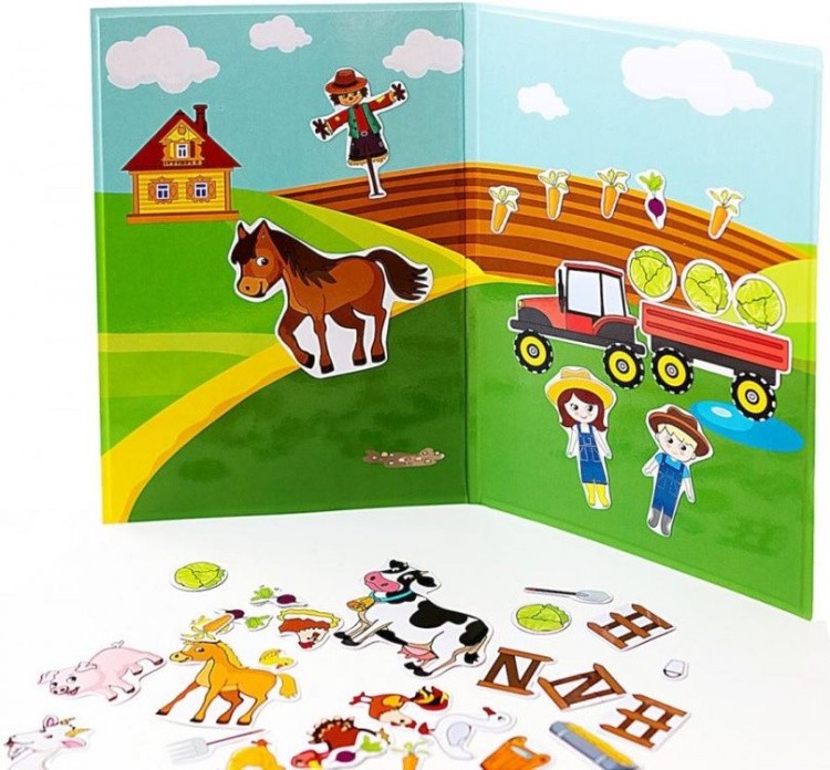 Магнитная книга «Ферма» — картинка 3