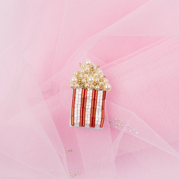 Набор для вышивания «Брошь. Попкорн» — картинка 2