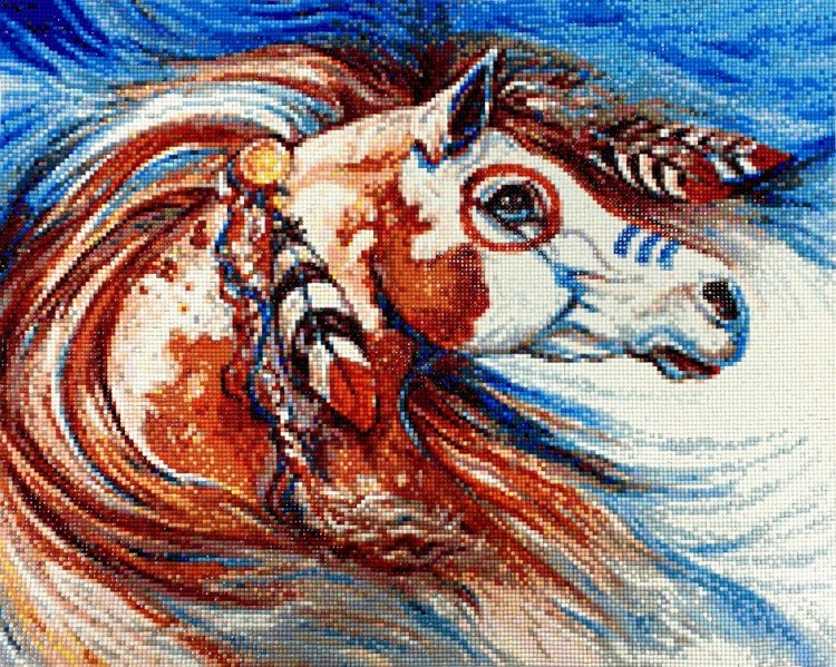 Алмазная вышивка «Вольный ветер» — картинка 2