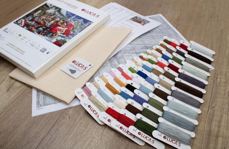 Набор для вышивания «Рождество щенков» — картинка 4