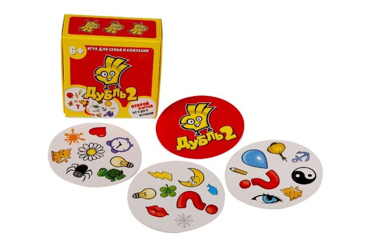 Настольная игра: Дубль 2 (красный) — картинка 2
