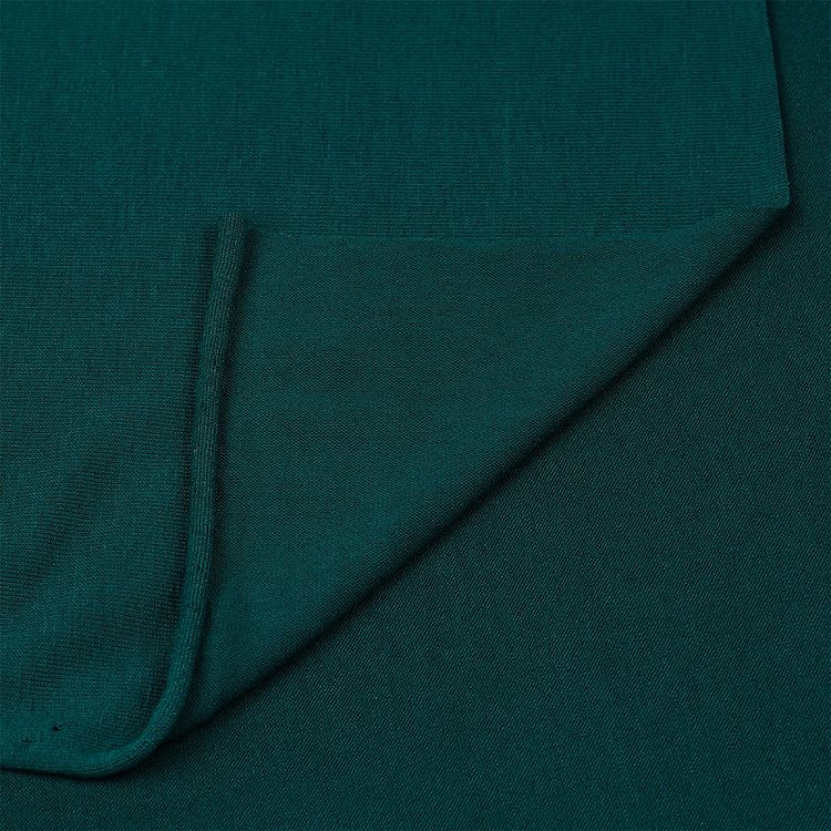 Ткань Вискоза трикотаж, 6 м, ширина 185 см, 210 г/м², цвет: петроль, TBY — картинка 4