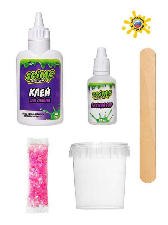 Малый набор Slime Лаборатория Clear, 100 г — картинка 3