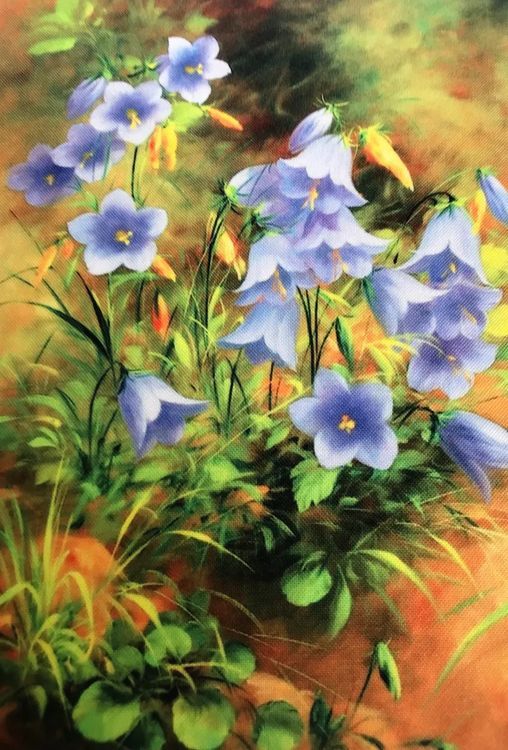 Рисунок на ткани «Колокольчики» — картинка 4