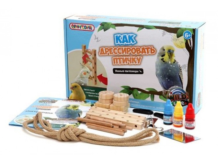 Научно-познавательный набор «Как дрессировать птичку?» — картинка 2