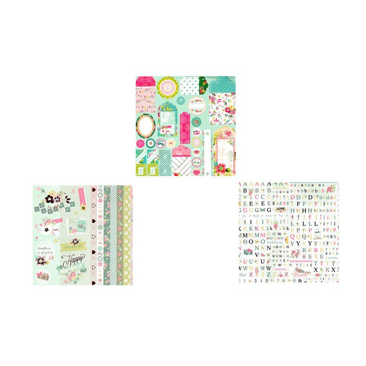 Набор бумаги «Цветущее лето» — картинка 9