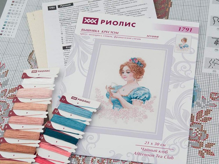 Набор для вышивания «Чайный клуб» — картинка 4