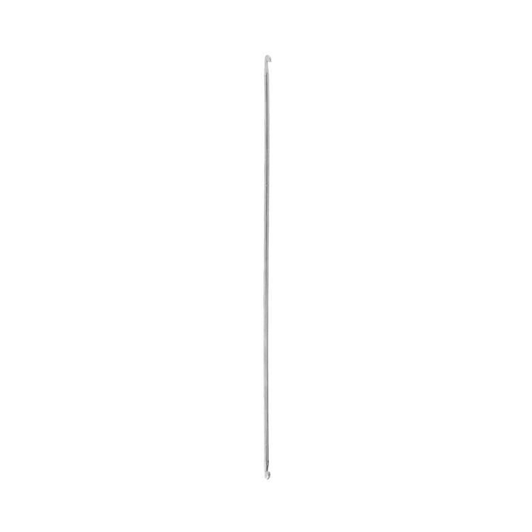 Крючок для тунисского вязания, двухсторонний, металл, 2,5 мм, 14,5 см, Gamma