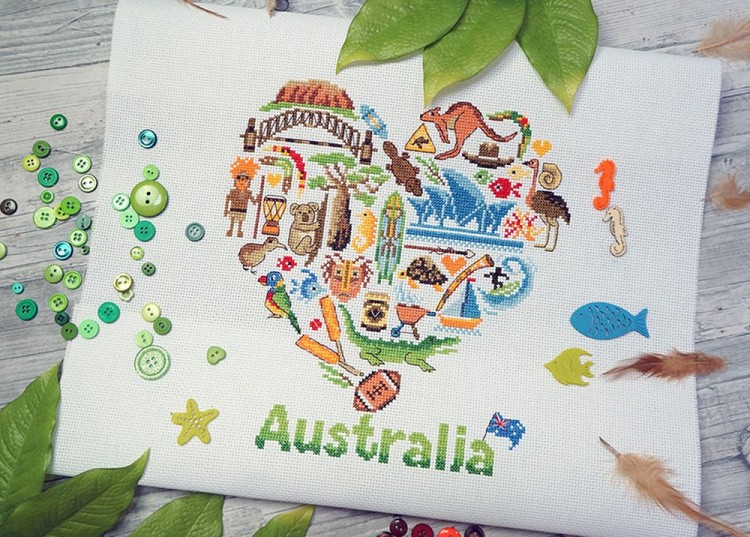 Набор для вышивания «Австралия» — картинка 2