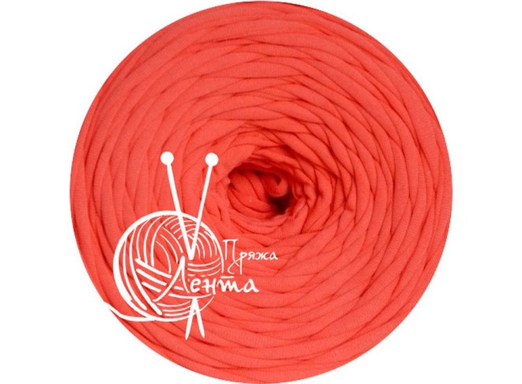 Пряжа Лента (коралл) 330-380 г — картинка 2