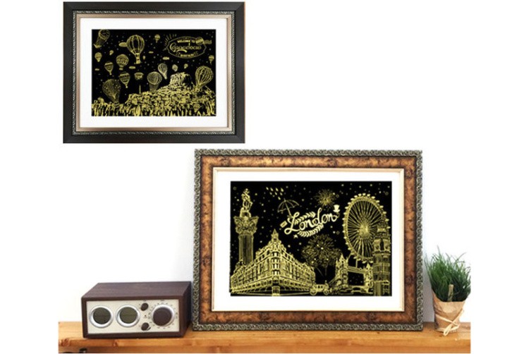 Скретч-картина «Каппадокия» — картинка 4