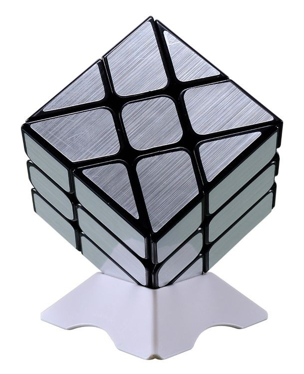 Зеркальный Кубик Колесо (серебряный) — картинка 3