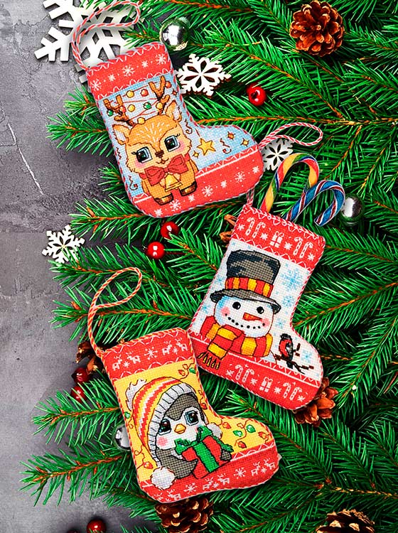 Набор для вышивания «Рождественские сапожки» — картинка 7