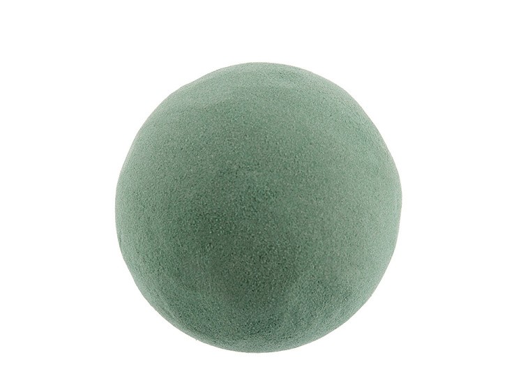 Флористическая пена для живых цветов Шар, d 9 см, Blumentag 