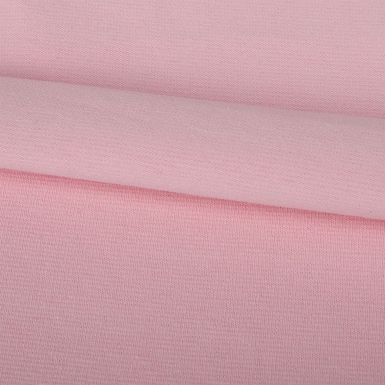 Ткань трикотаж Кулирка с лайкрой, 6 м, ширина 200 см, 175 г/м2, опененд, цвет: розовое безе, TBY — картинка 5