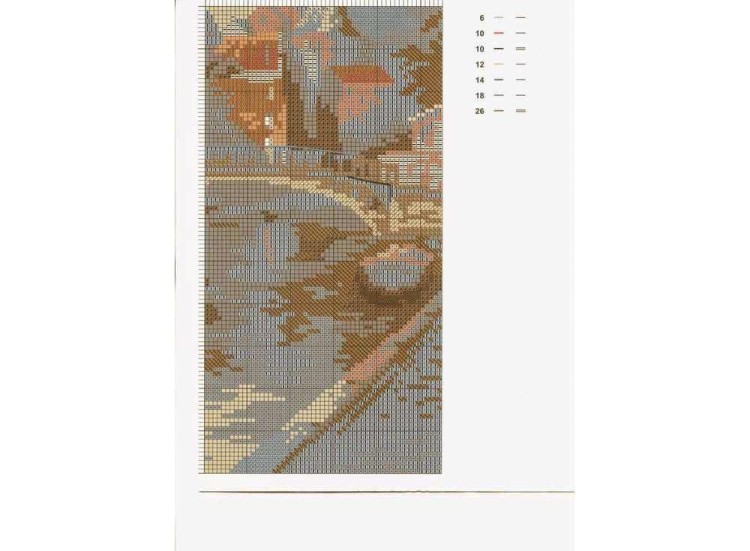 Набор для вышивания «Амстердам. Старая церковь Святого Николая» — картинка 9