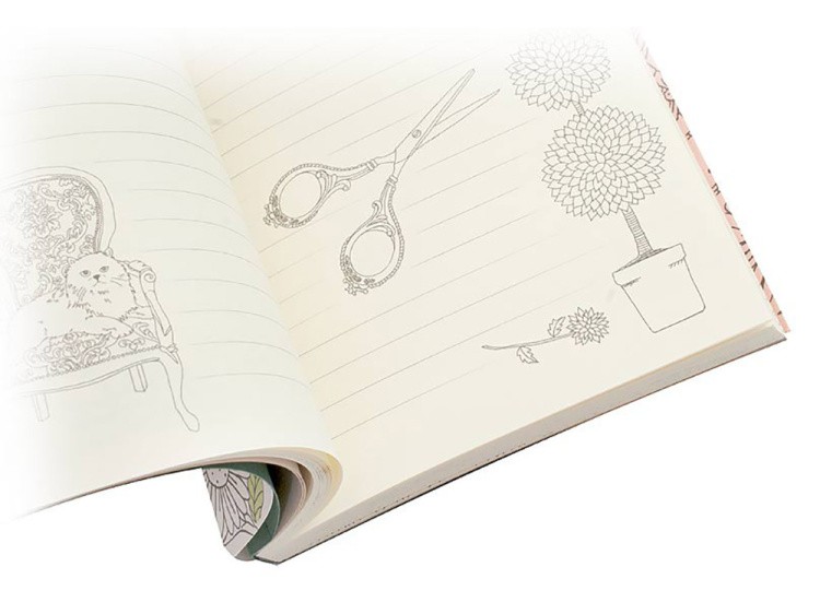 Блокнот-раскраска «Сказочный замок» — картинка 2