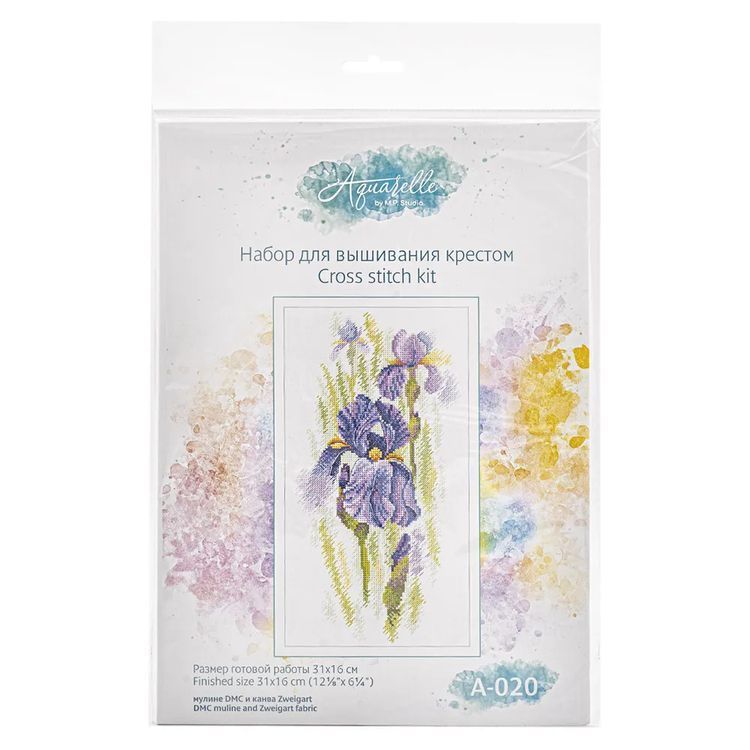 Набор для вышивания «Воздушный ирис» — картинка 3