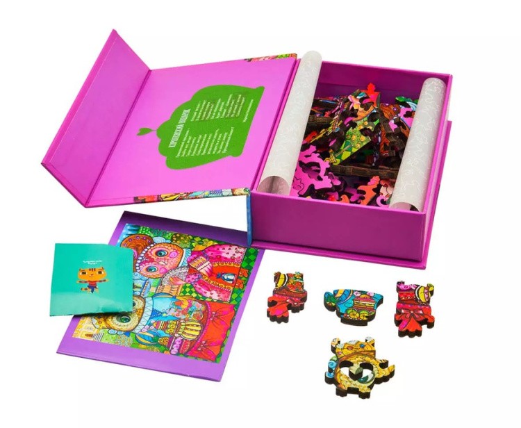 Деревянные пазлы DAVICI «Королевский подарок» — картинка 10