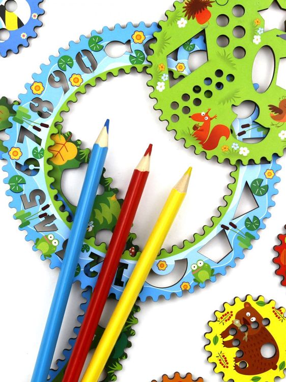 Спирограф для рисования «Лес» — картинка 3