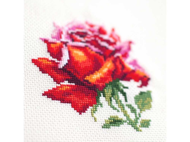 Набор для вышивания «Красная роза» — картинка 4