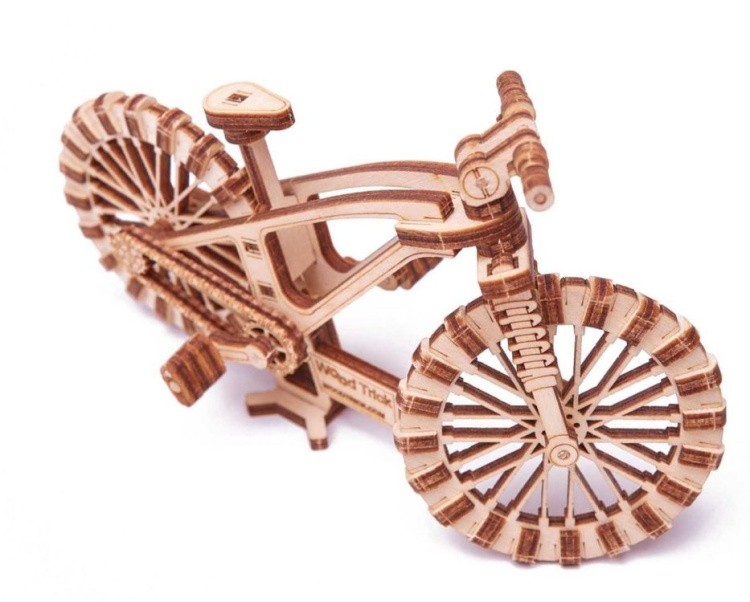 Конструктор из дерева «Вудик Мини велосипед», Wood Trick — картинка 3