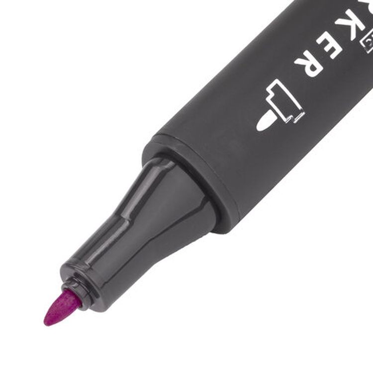 Маркер для скетчинга двусторонний 1 мм - 6 мм BRAUBERG ART CLASSIC, цвет: светло-лиловый — картинка 4