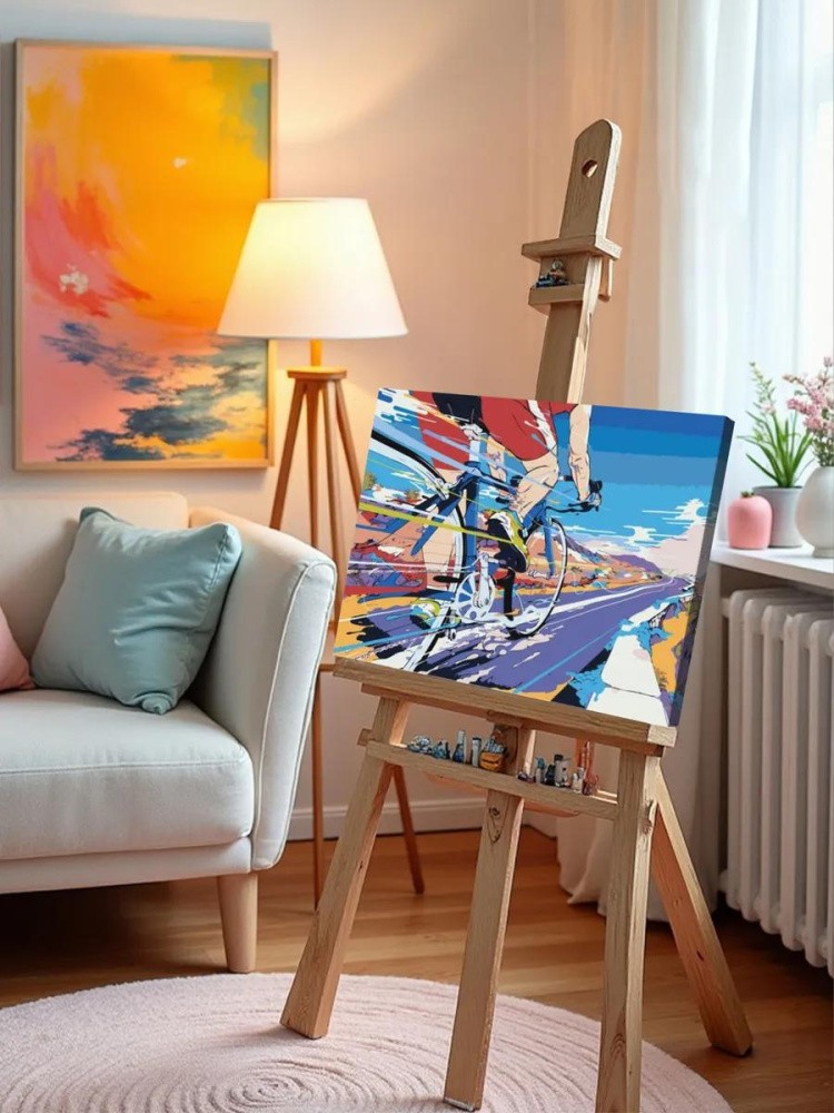 Картина по номерам «Скорость» — картинка 10