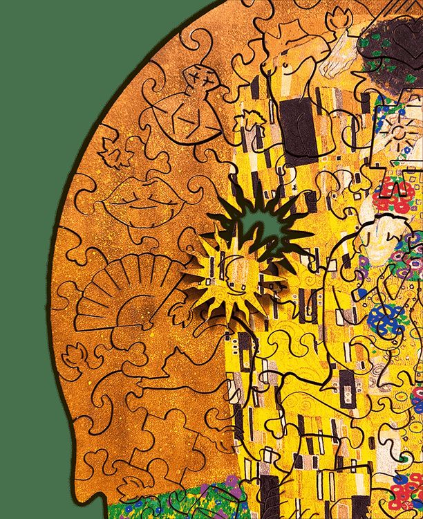 Деревянные пазлы Woodzle «Поцелуй» (S) — картинка 6