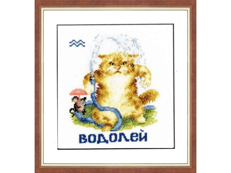 Набор для вышивания «Знак зодиака «Водолей»» — картинка 2