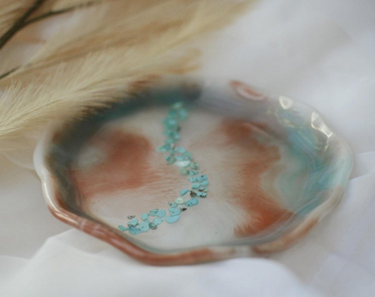 Силиконовый молд - Блюдо круг, 20 см — картинка 5