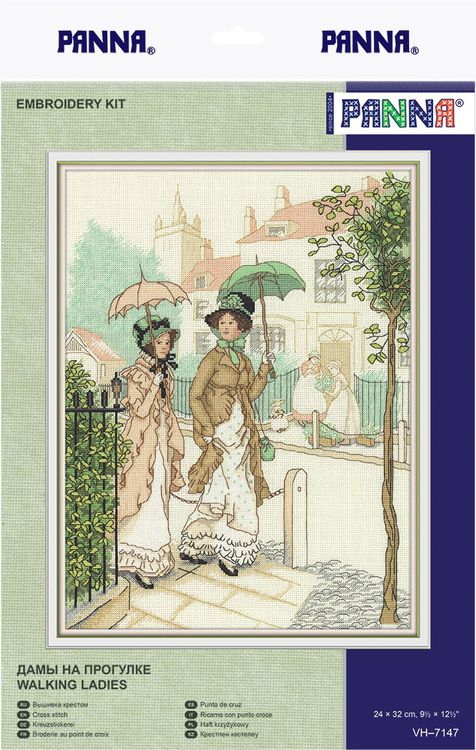 Набор для вышивания «Дамы на прогулке» — картинка 2