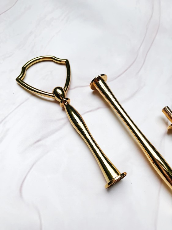 Фурнитура (ручка) для фруктовницы Cupcake Stand Модель FZA002MGold — картинка 2